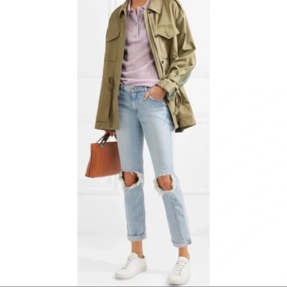 Current/Elliot Ripped Knees The Fling Nova Jeans Size 26 - Picture 1 of 8